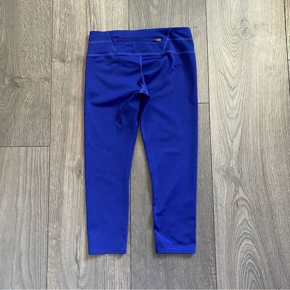 Athleta Leggings Royal Blue Capri XS Workout Athleisure Yoga - Picture 6 of 12
